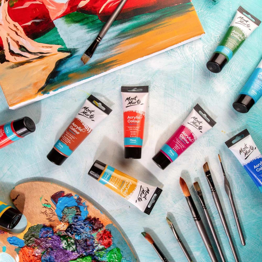Acrylic Colour Paint Signature 75ml (2.5 US fl.oz) Tube - Vermilion