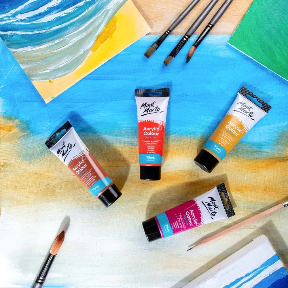 Acrylic Colour Paint Signature 75ml (2.5 US fl.oz) Tube - Vermilion