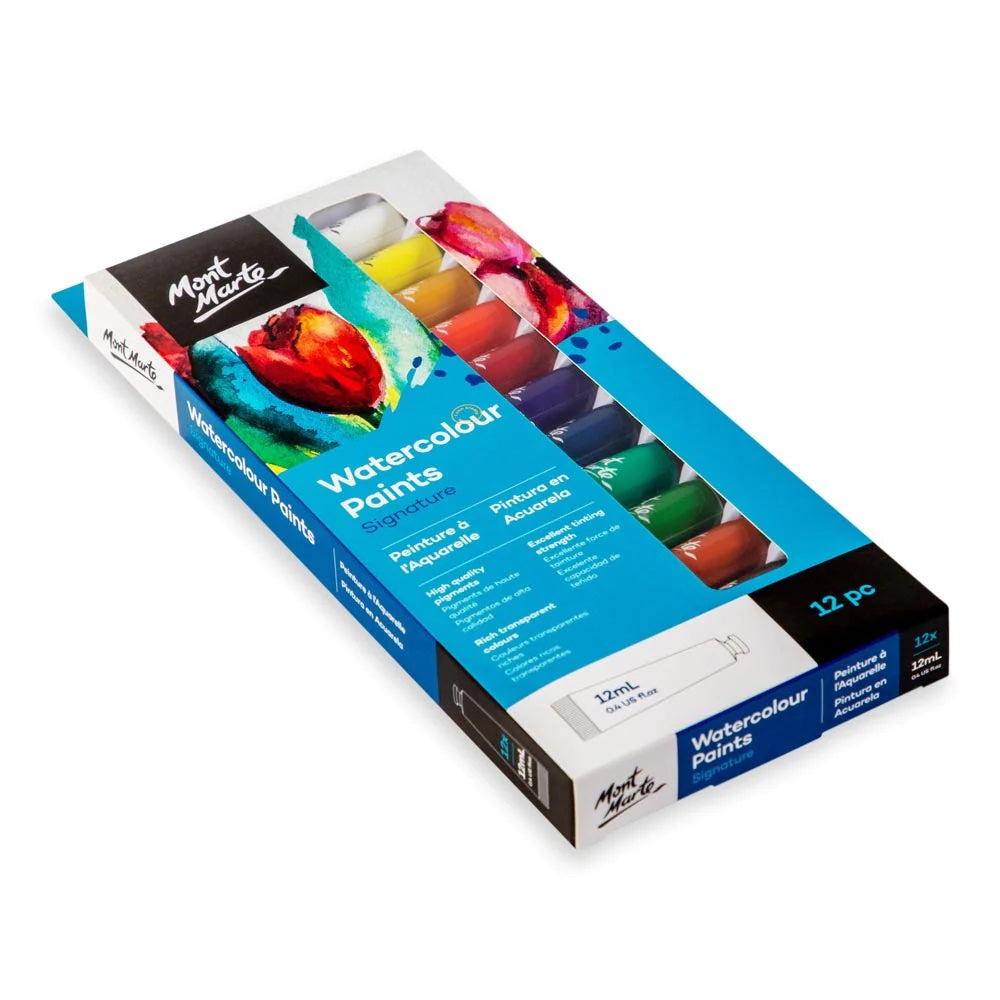Watercolour Paints Signature 12pc x 12ml (0.41 US fl.oz)