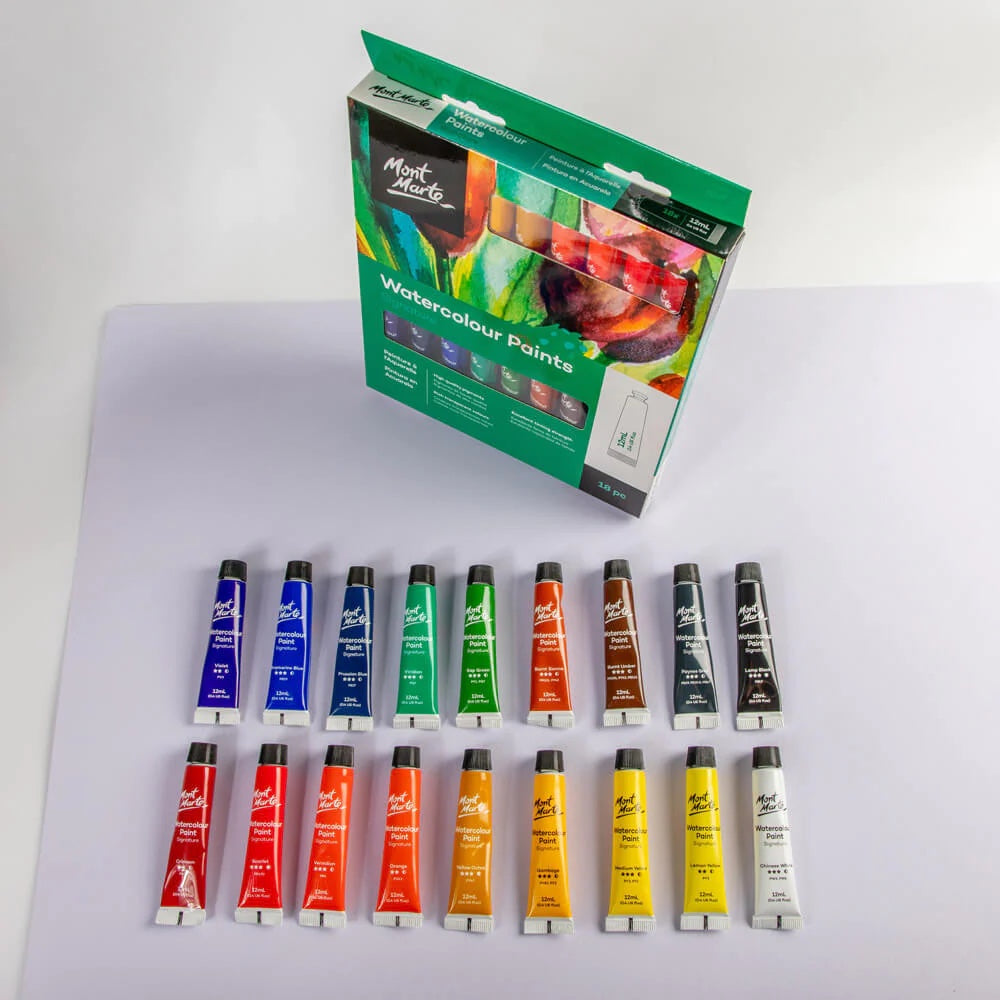 Watercolour Paints Signature 18pc x 12ml (0.4 US fl.oz)