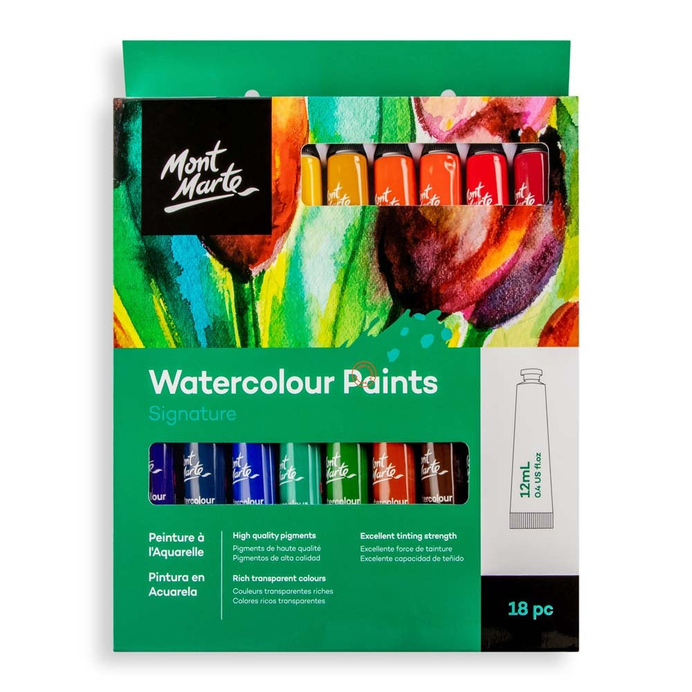 Watercolour Paints Signature 18pc x 12ml (0.4 US fl.oz)
