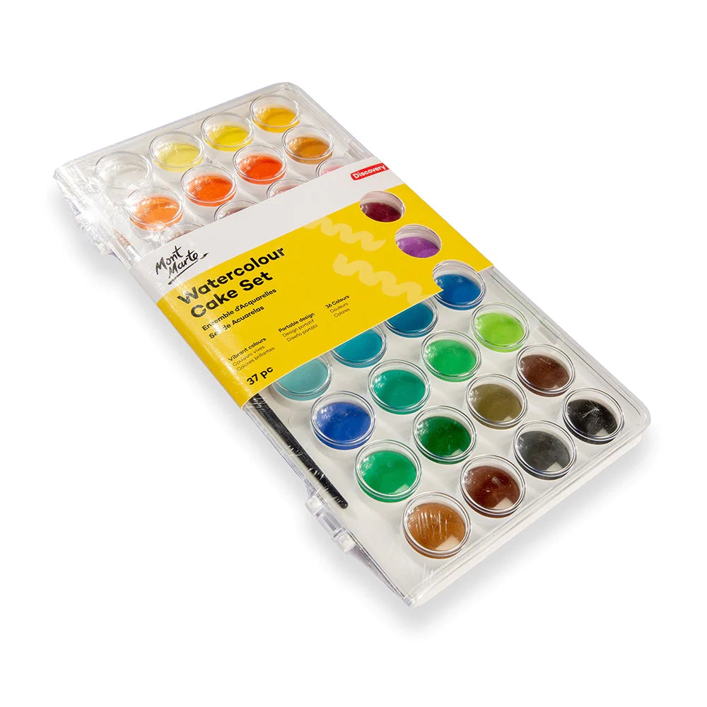 Watercolour Cake Set Discovery 37pc