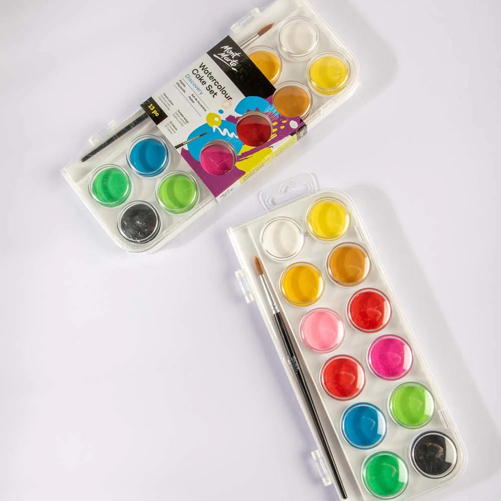 Watercolour Cake Set Discovery 13pc