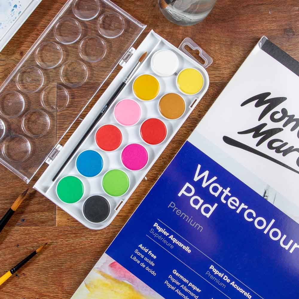 Watercolour Cake Set Discovery 13pc