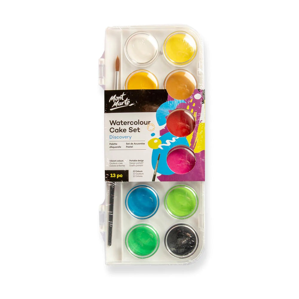 Watercolour Cake Set Discovery 13pc
