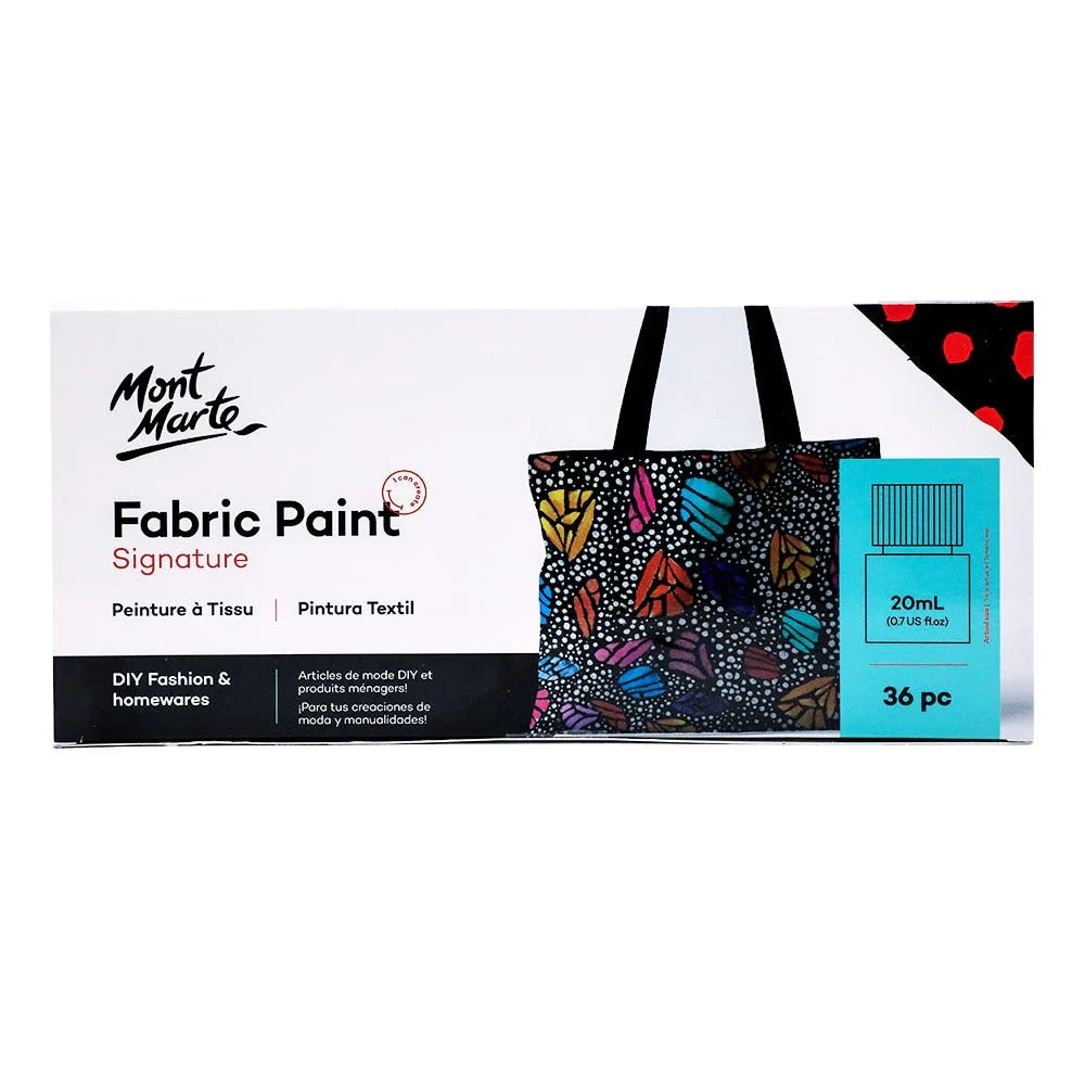 Fabric Paint Set Signature 36pc x 20ml (0.7 US fl.oz)