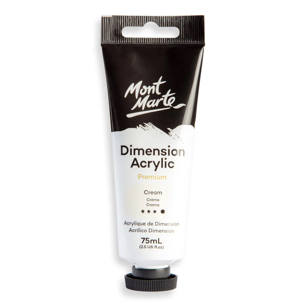 Dimension Acrylic Premium 75ml (2.5 US fl.oz) Tube - Cream