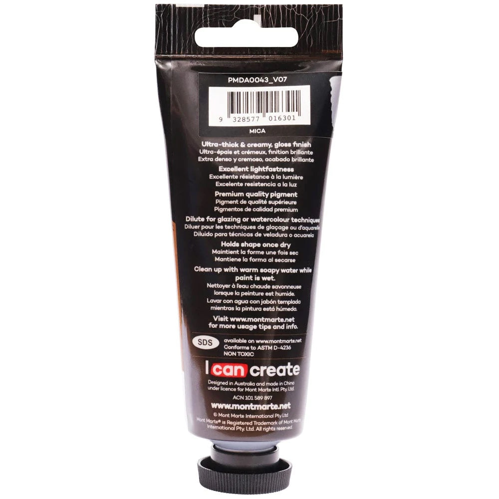 Dimension Acrylic Premium 75ml (2.5 US fl.oz) Tube - Silver