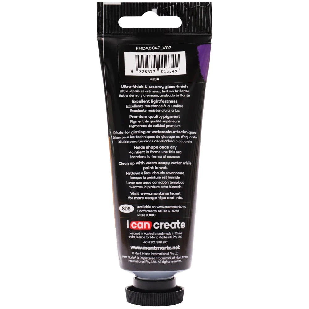 Dimension Acrylic Premium 75ml (2.5 US fl.oz) Tube - Pearl Purple