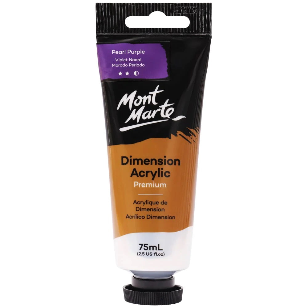 Dimension Acrylic Premium 75ml (2.5 US fl.oz) Tube - Pearl Purple
