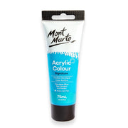 Acrylic Colour Paint Signature 75ml (2.5 US fl.oz) Tube - Cerulean Blue