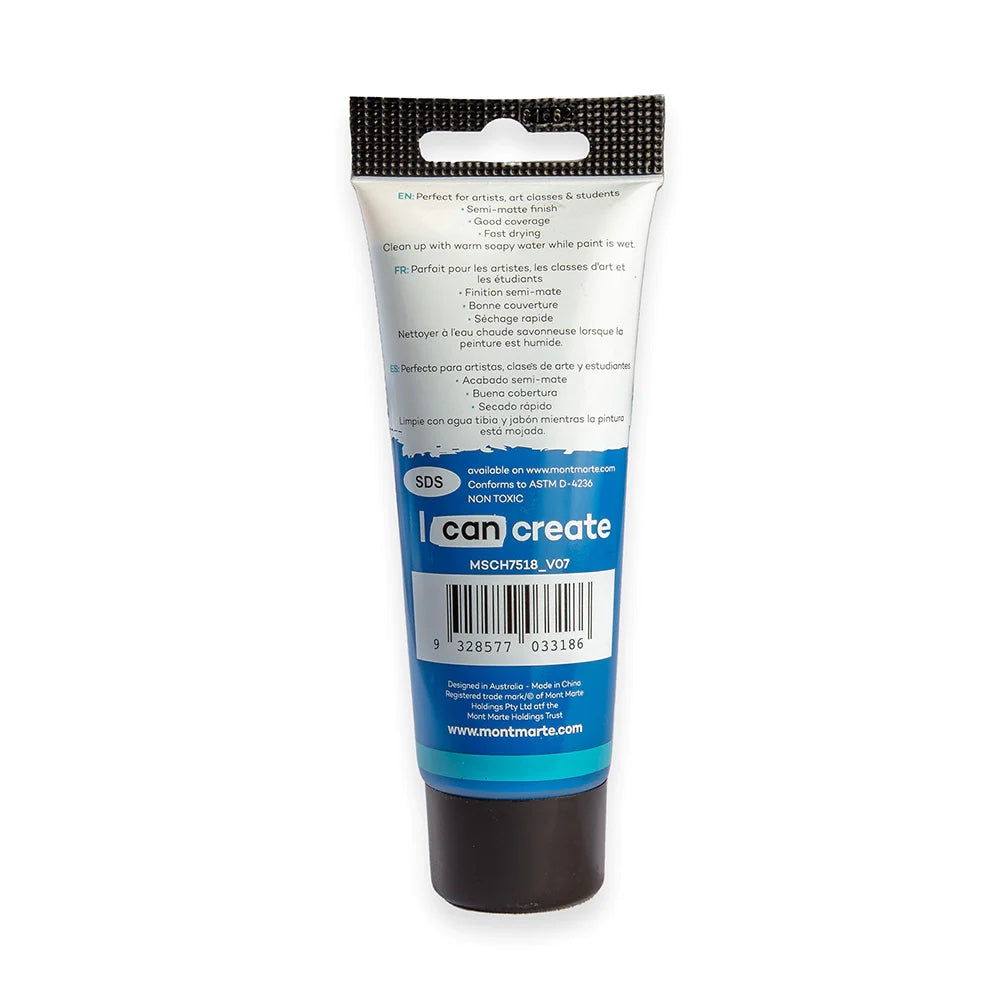 Acrylic Colour Paint Signature 75ml (2.5 US fl.oz) Tube - Deep Cyan