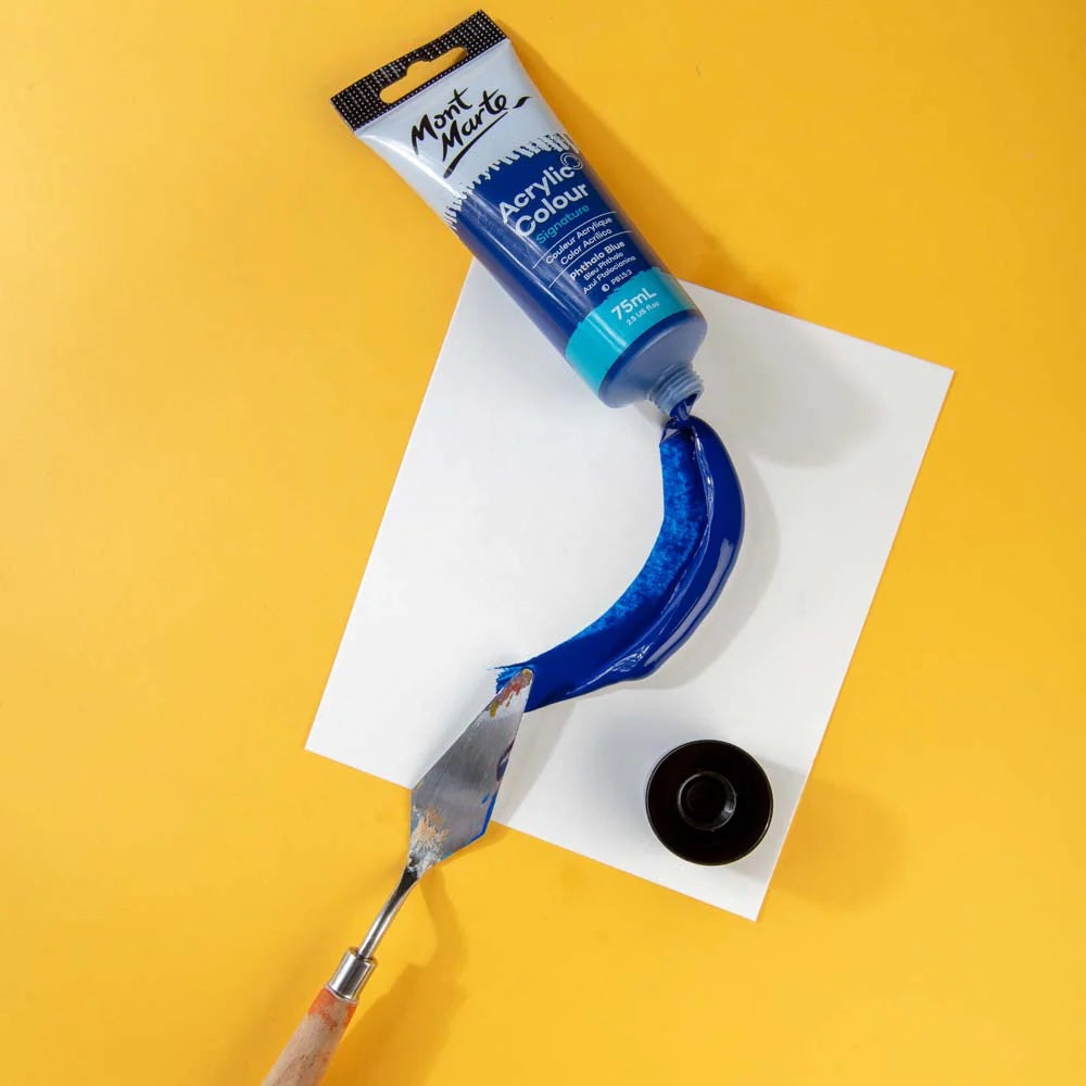 Acrylic Colour Paint Signature 75ml (2.5 US fl.oz) Tube - Phthalo Blue