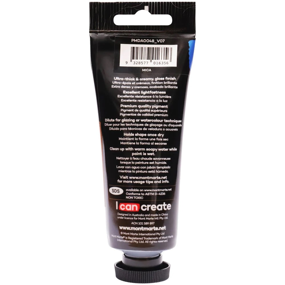 Dimension Acrylic Premium 75ml (2.5 US fl.oz) Tube - Pearl Sapphire