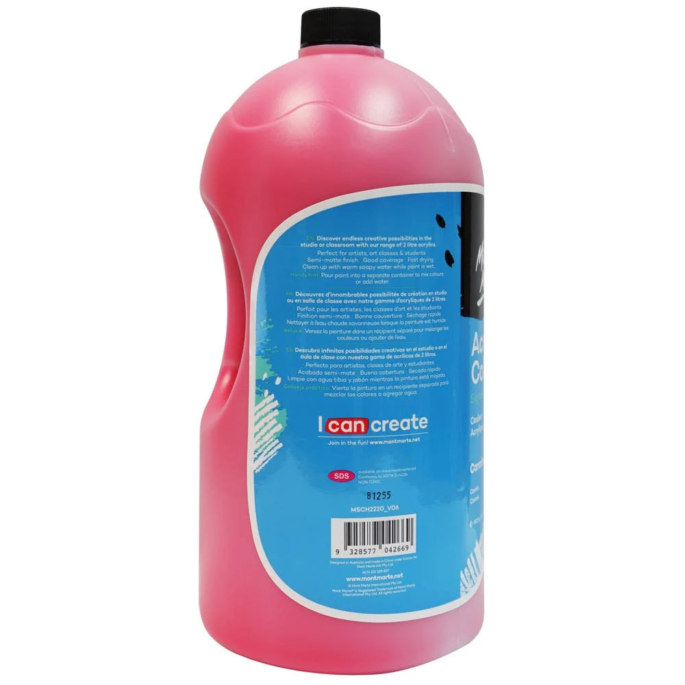 Acrylic Colour Paint Signature 2L (67.6 US fl.oz) Bottle – Carmine