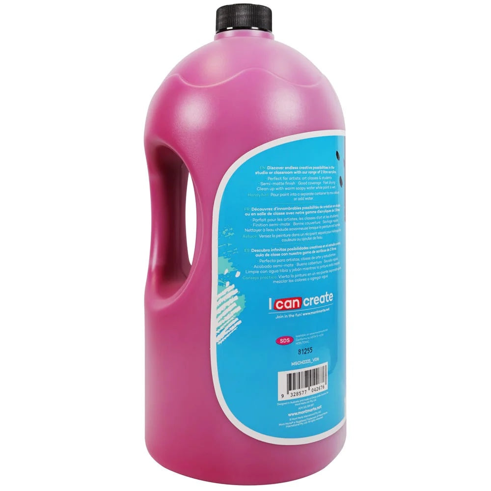 Acrylic Colour Paint Signature 2L (67.6 US fl.oz) Bottle – Magenta