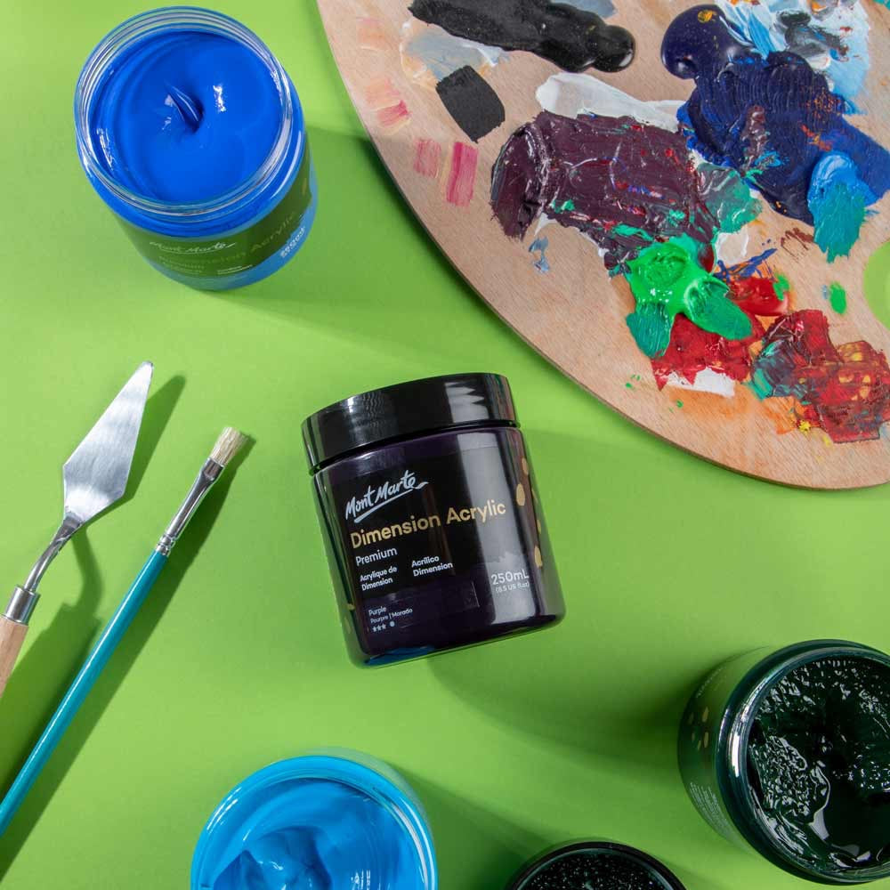 Dimension Acrylic Premium 250ml (8.5 US fl.oz) - Purple