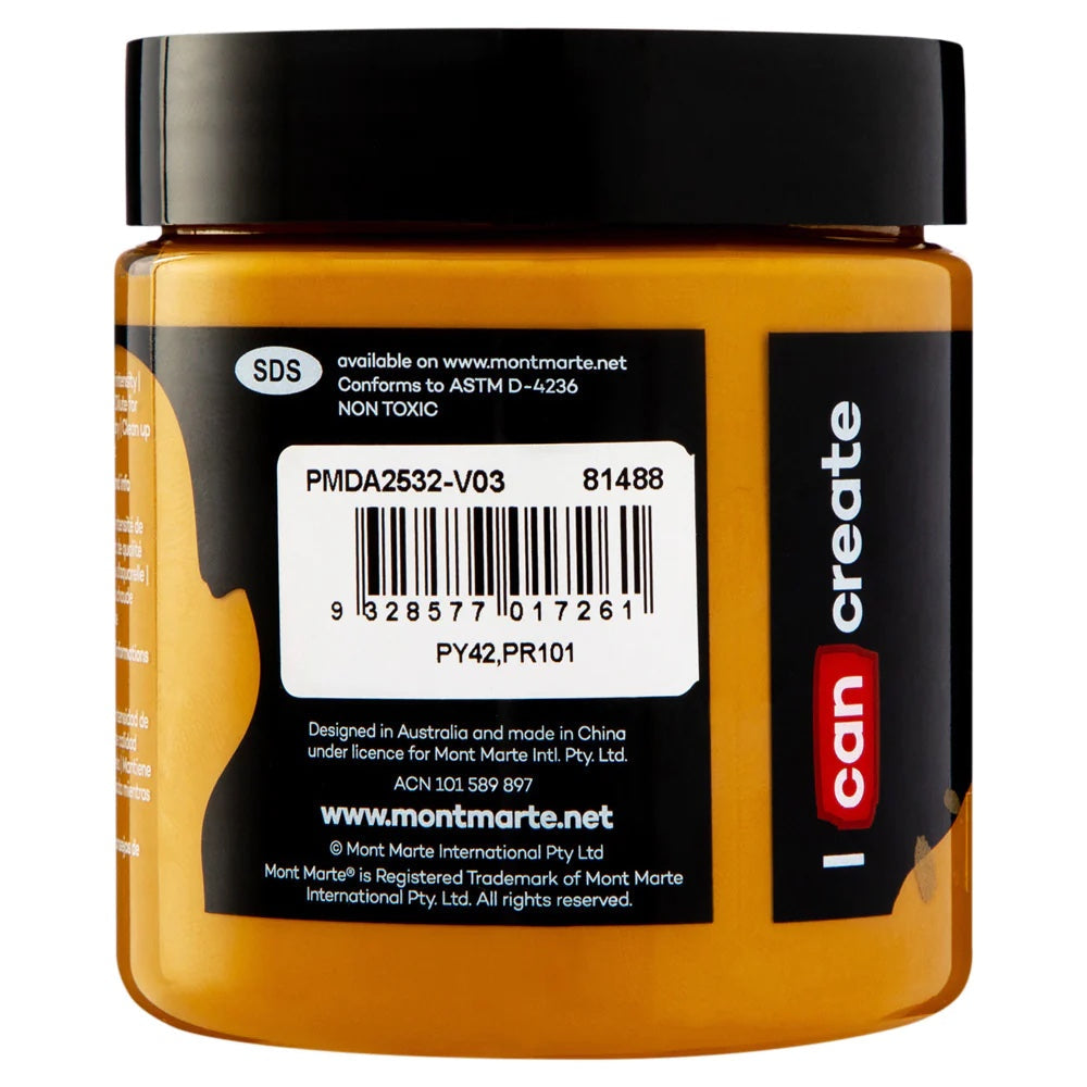 Dimension Acrylic Premium 250ml (8.5 US fl.oz) - Raw Sienna