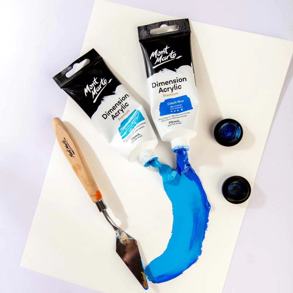 Dimension Acrylic Premium 75ml (2.5 US fl.oz) Tube - Monastral Cerulean