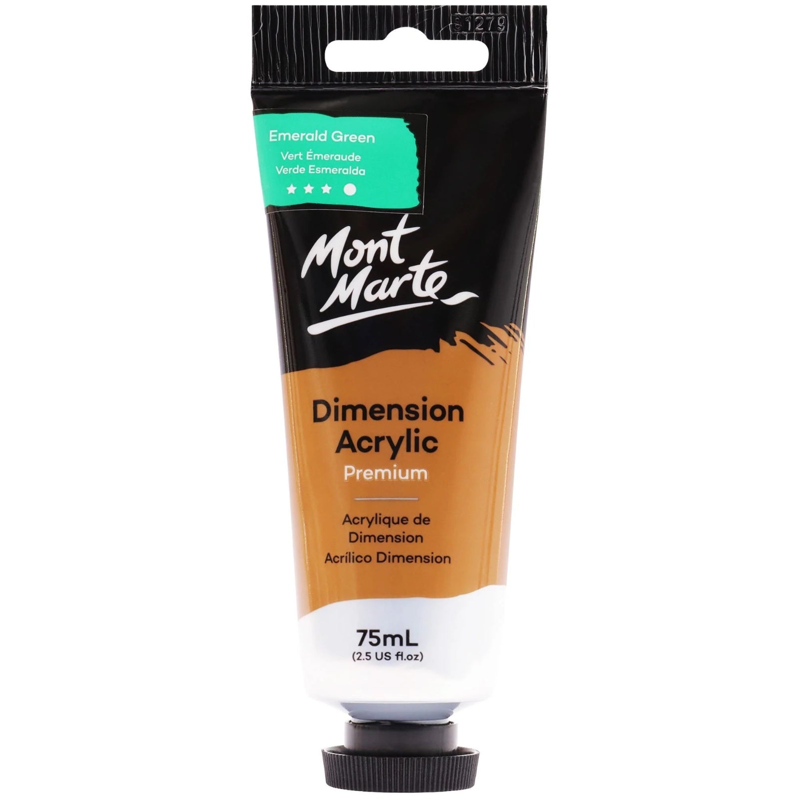 Dimension Acrylic Premium 75ml (2.5 US fl.oz) Tube - Emerald Green