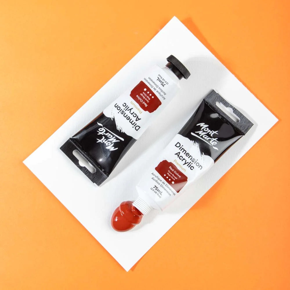 Dimension Acrylic Premium 75ml (2.5 US fl.oz) Tube - Red Ochre