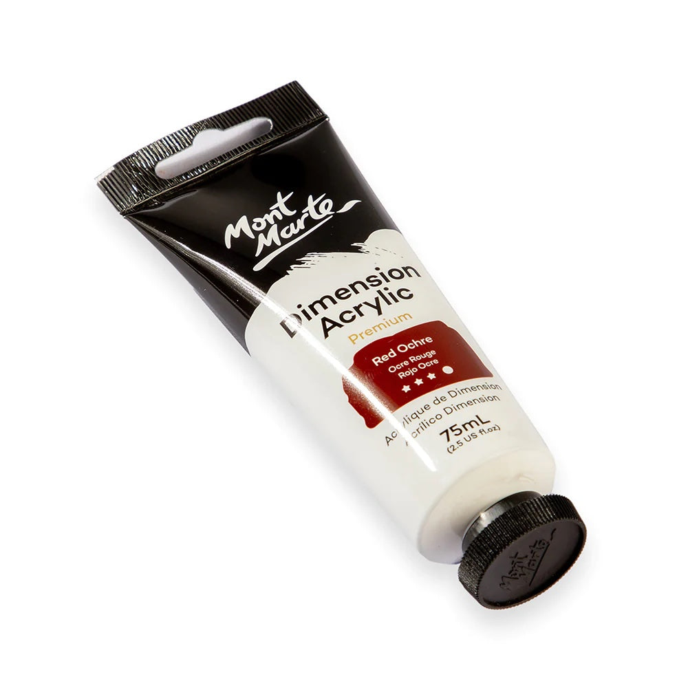 Dimension Acrylic Premium 75ml (2.5 US fl.oz) Tube - Red Ochre