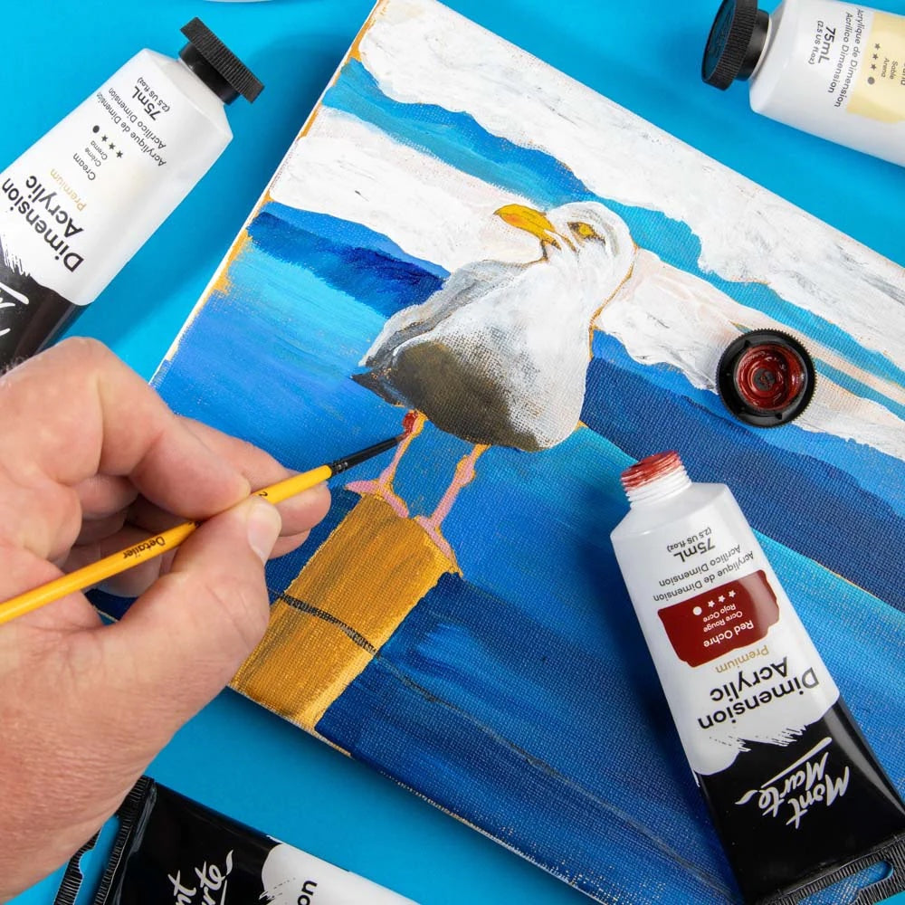 Dimension Acrylic Premium 75ml (2.5 US fl.oz) Tube - Red Ochre