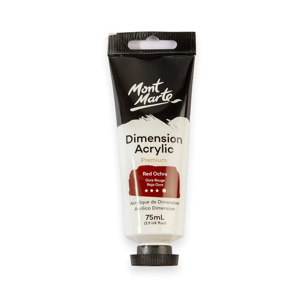 Dimension Acrylic Premium 75ml (2.5 US fl.oz) Tube - Red Ochre