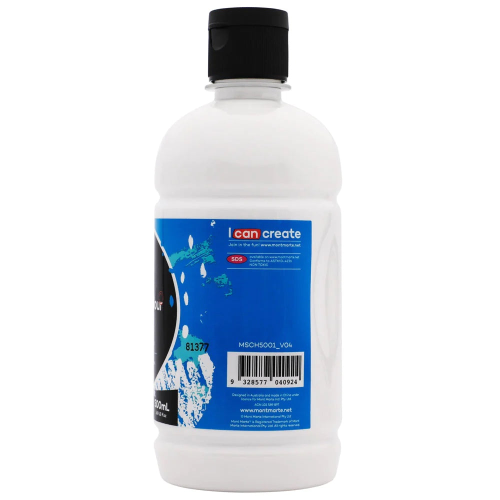 Acrylic Colour Signature 500ml (16.9 US fl.oz) - Titanium White