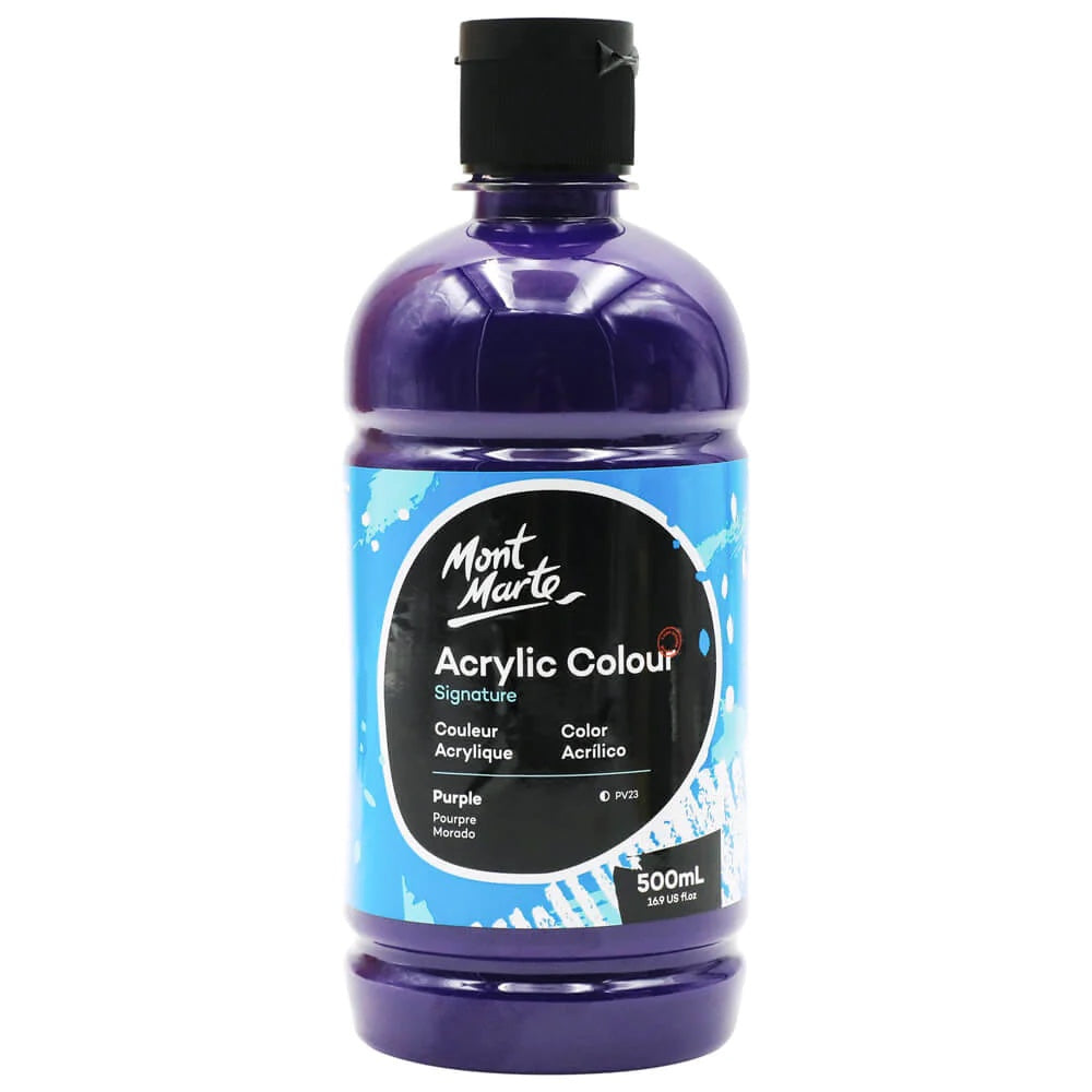 Acrylic Colour Signature 500ml (16.9 US fl.oz) - Purple