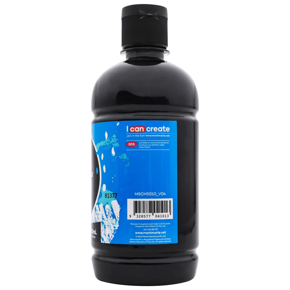 Acrylic Colour Signature 500ml (16.9 US fl.oz) - Lamp Black