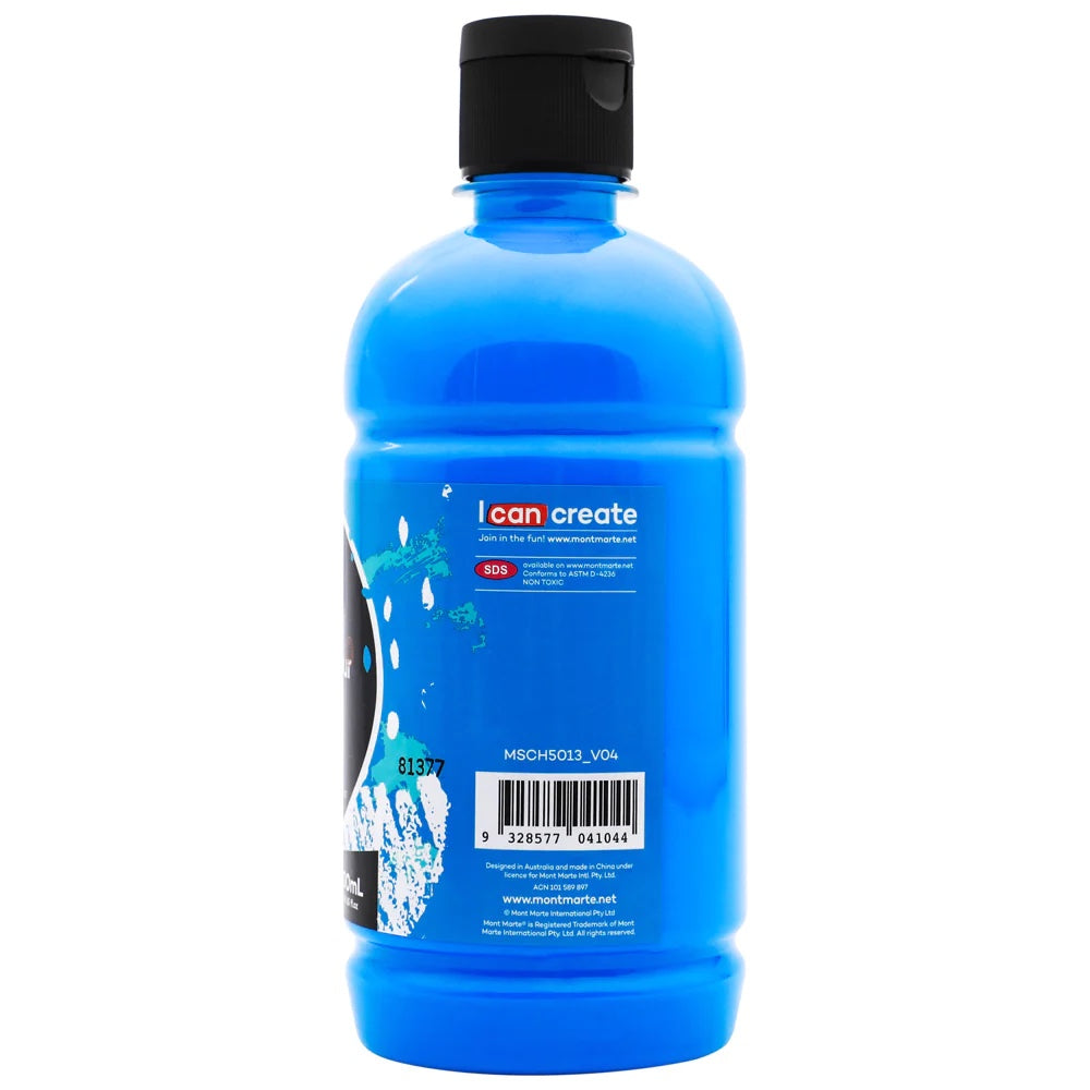 Acrylic Colour Signature 500ml (16.9 US fl.oz) - Cerulean Blue