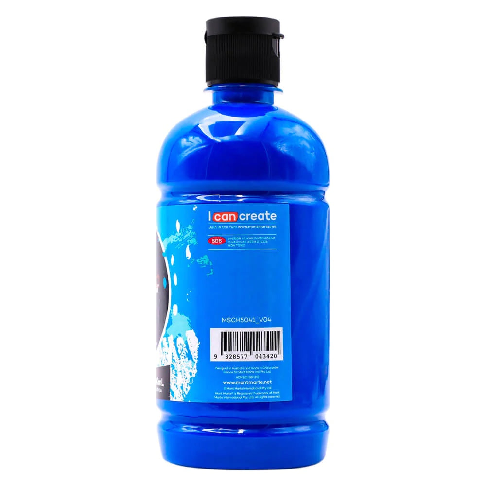 Acrylic Colour Signature 500ml (16.9 US fl.oz) - Deep Cyan