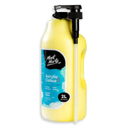 Acrylic Colour Paint Signature 2L (67.6 US fl.oz) Bottle – Lemon Yellow