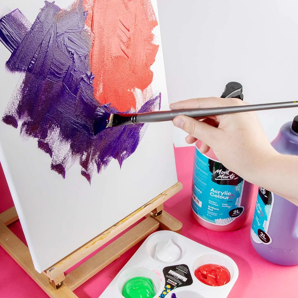 Acrylic Colour Paint Signature 2L (67.6 US fl.oz) Bottle – Brilliant Red
