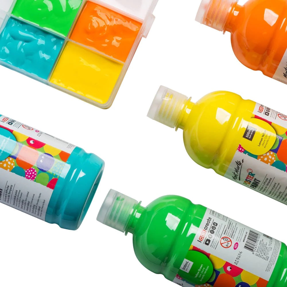 Poster Paint 500ml (16.91 US fl.oz) - Silver