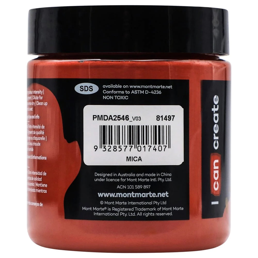 Dimension Acrylic Premium 250ml (8.5 US fl.oz) - Pearl Wine Red
