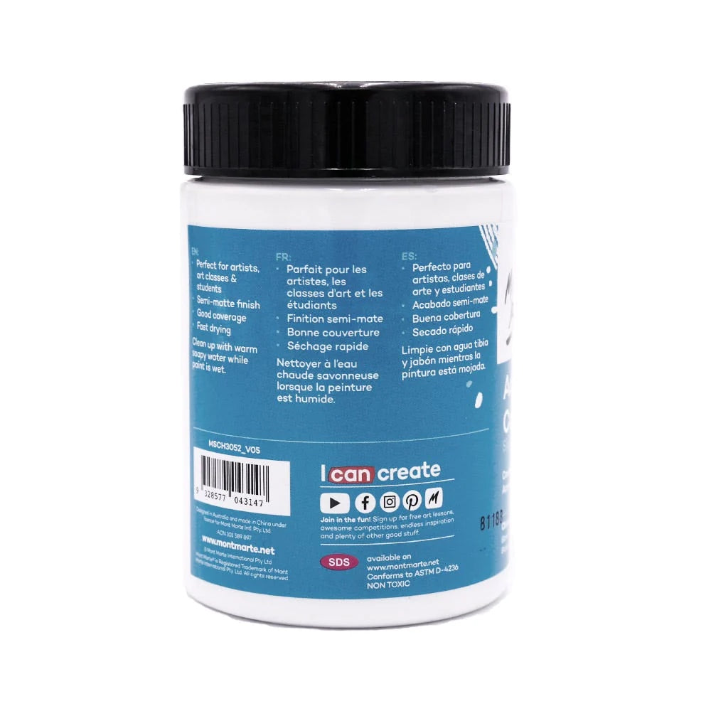 Acrylic Colour Paint Signature 300ml (10.1 US fl.oz) - Chinese White