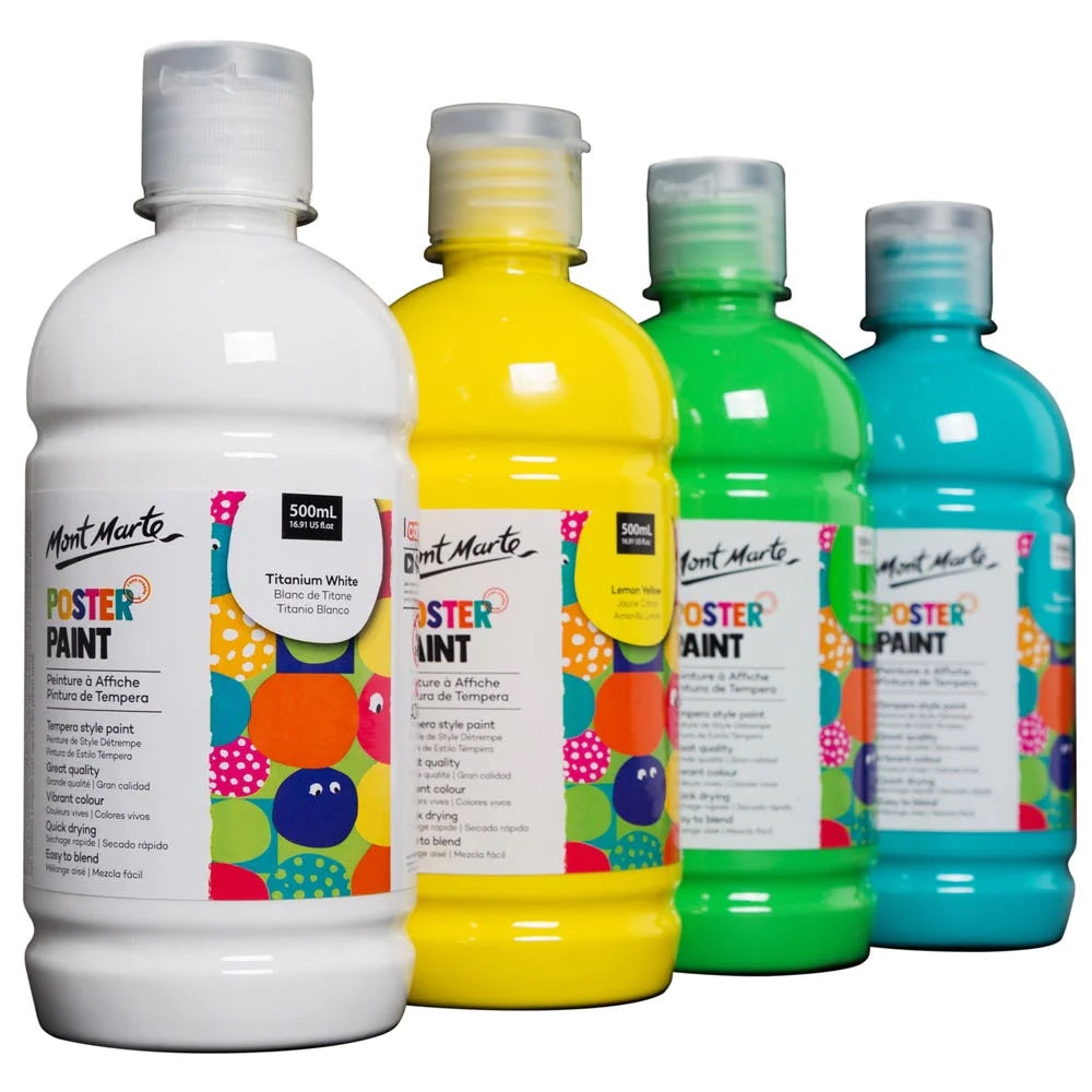 Poster Paint 500ml (16.91 US fl.oz) - Yellow Green