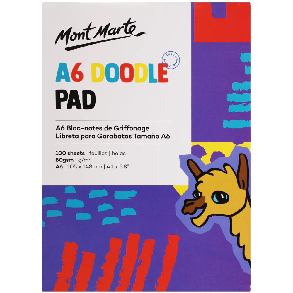 Doodle Pad A6 100 Sheet