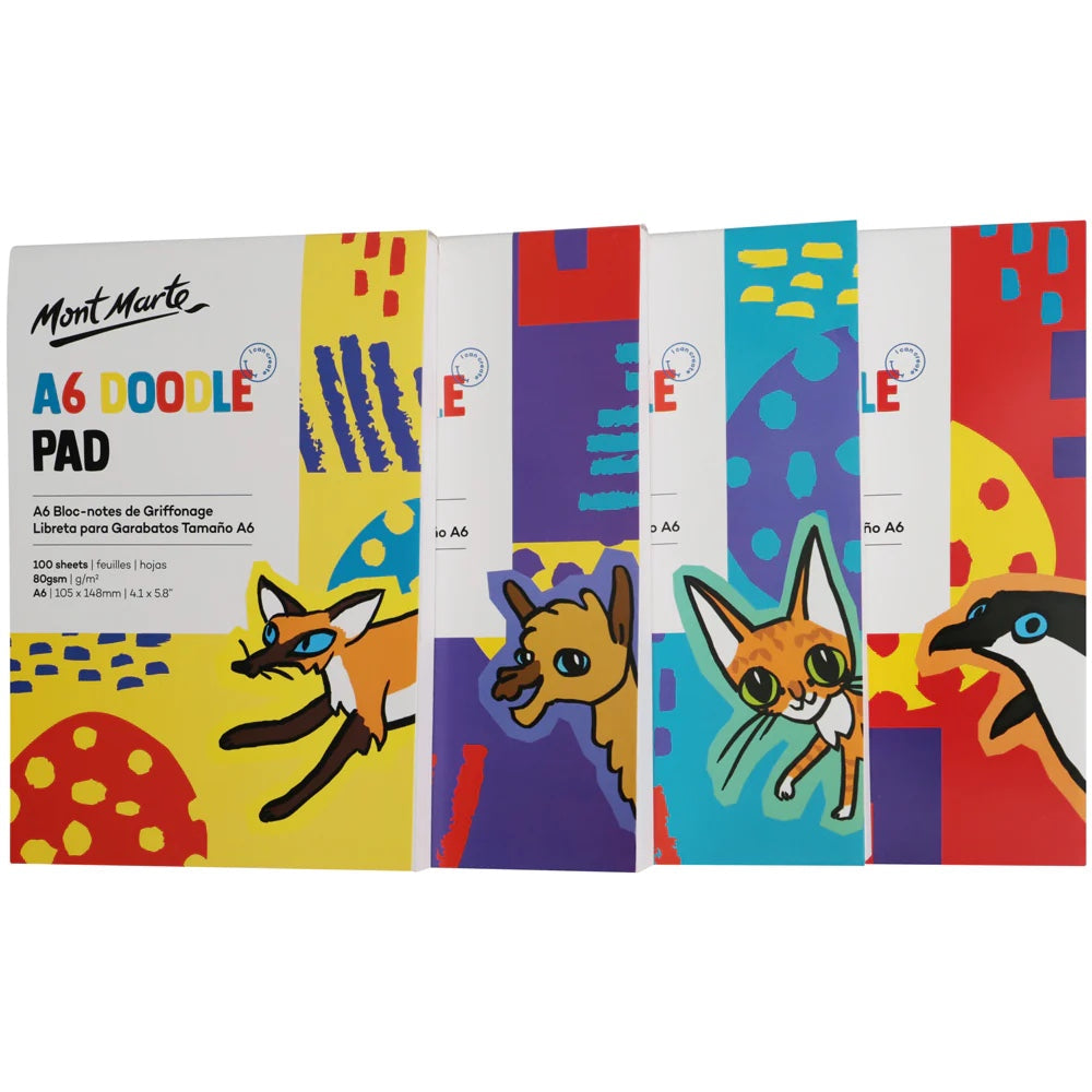 Doodle Pad A6 100 Sheet