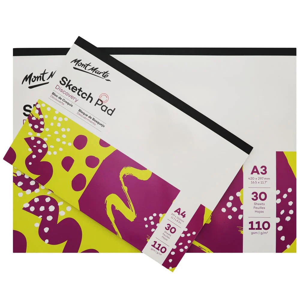 Sketch Pad Discovery A4 110gsm 30 Sheets