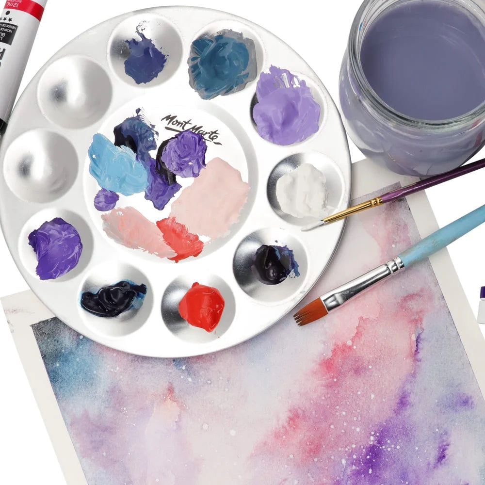 Aluminium Round Palette Signature 10 Well