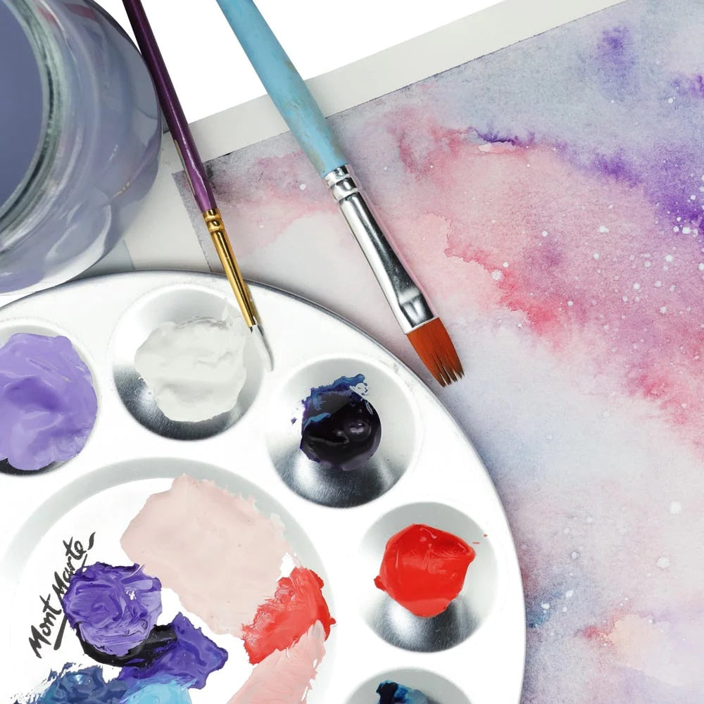 Aluminium Round Palette Signature 10 Well