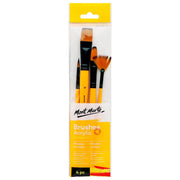 Mont Marte Acrylic Brushes Signature 4pc
