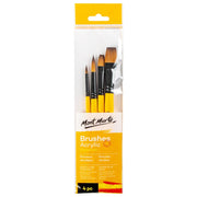 Mont Marte Acrylic Brushes Signature 4pc