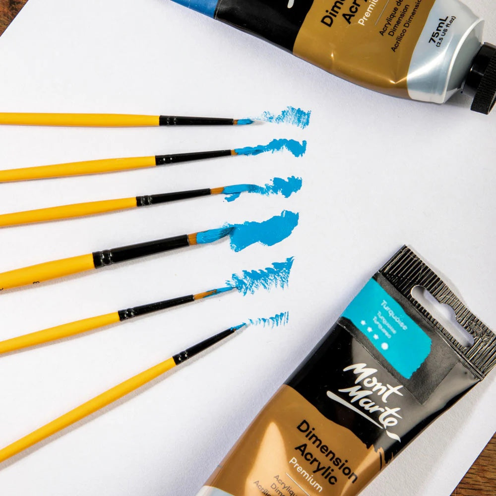Acrylic Brushes Signature 6pc