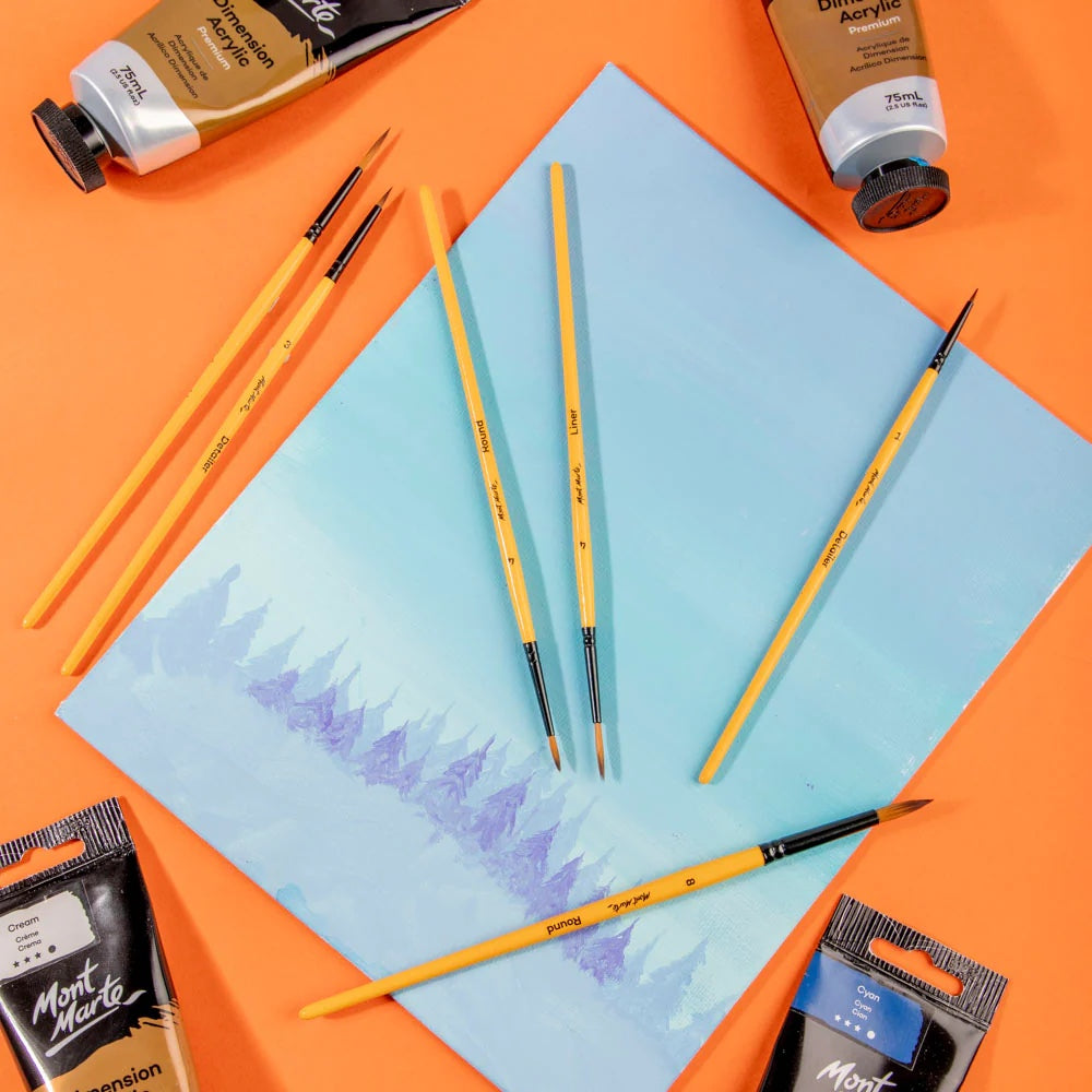 Acrylic Brushes Signature 6pc
