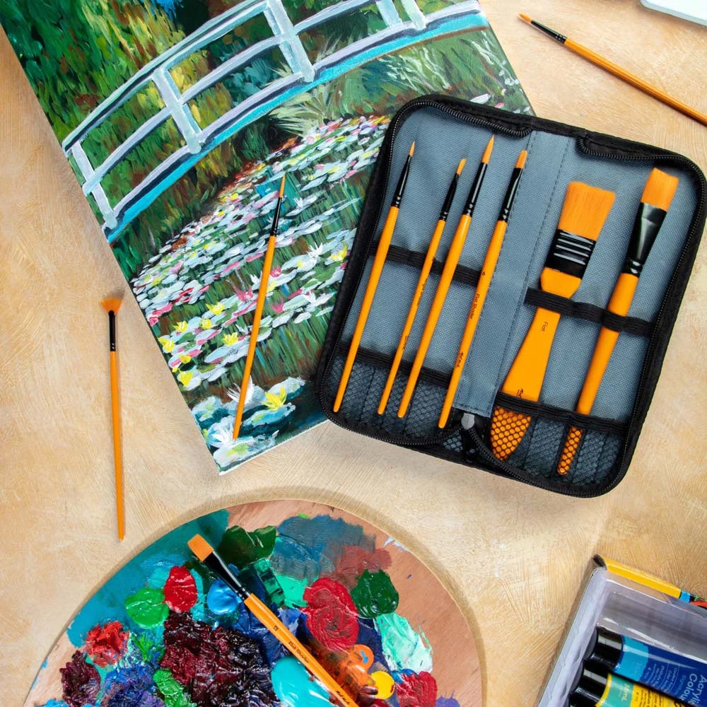 Mont Marte Acrylic Brush Set Signature 11pc