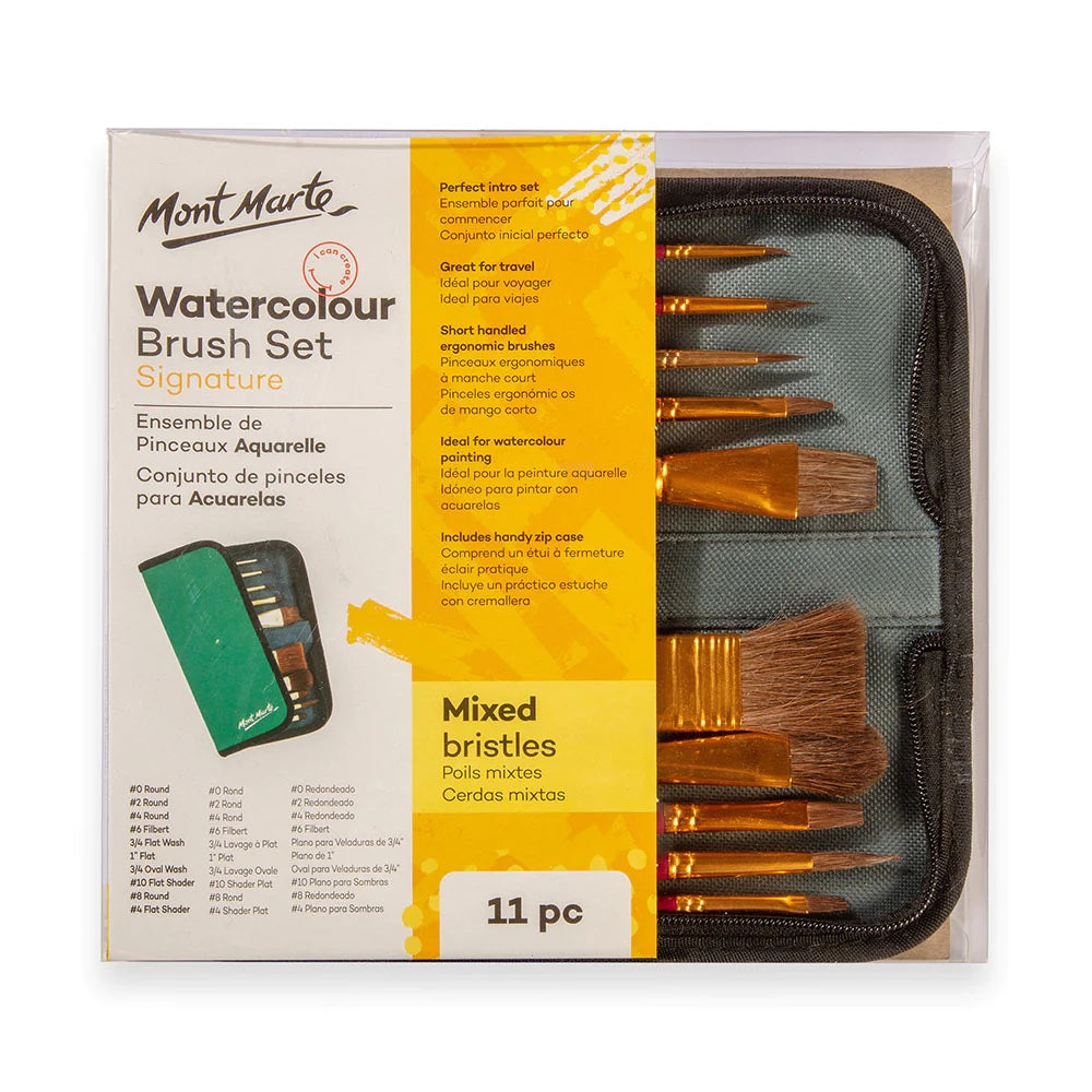 Watercolour Brush Set Signature 11pc